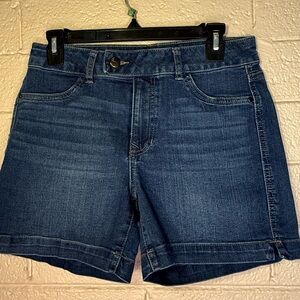 d. jeans Dark Blue Jean Shorts